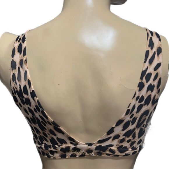 Victoria’s Secret Supersoft Unlined lounge Wireless bralette Bra animal print - Picture 4 of 4